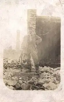 Deutscher Soldat in Uniform Echtfoto 1.WK.  o 21.9.1917
