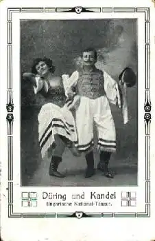 Düring und Kandel Ungarische Tänzer o 12.5.1909