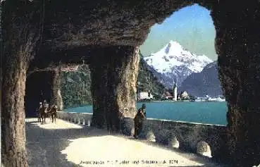 Flüelen Axenstrasse und Birkenstock o 26.7.1928