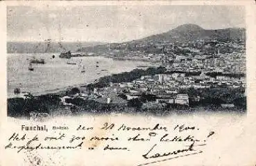 Madeira, Funchal o 27.11.1900