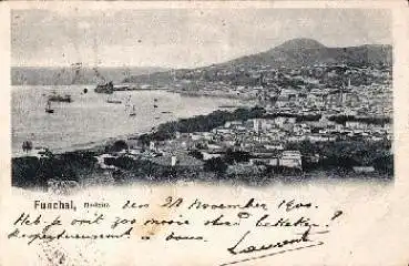 Madeira Funchal o 27.11.1900