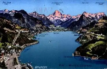 Brunnen mit Vierwaldstättersee o 21.6.1939