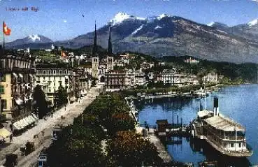 Luzern mit Rigi * ca. 1920