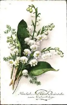 Maiglöckchen Blumen o 2.5.1930