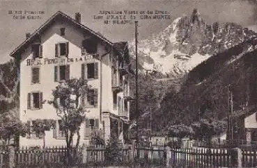 Chamonix Hotel Pensioin de la Gare * ca. 1910