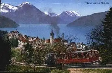 Vitznau und die Rigibahn * ca. 1920
