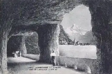 Flüelen Axenstrasse und Birkenstock o 07.7.1926