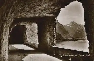 Axenstrasse mit Bristenstock * ca. 1920