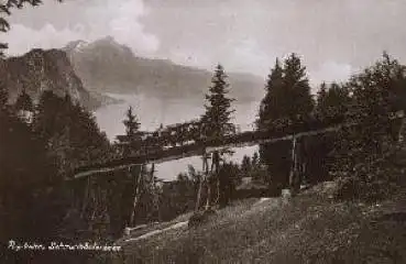 Rigi-Bahn Schnurtobelbrücke * ca. 1920