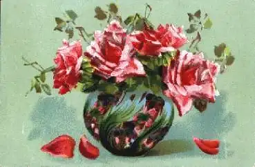 Rosen in Vase o 24.6.1919