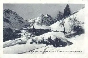 Engelberg Wege nach dem Schwand  * ca. 1920