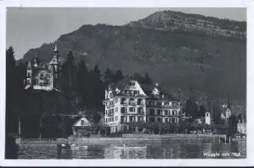 Weggie mit Rigi Hotel Central Schweiz o 1927