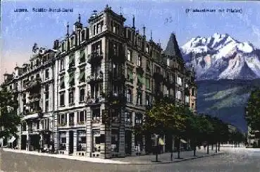 Luzern Schiller Hotel Pilatusstrasse * ca. 1920