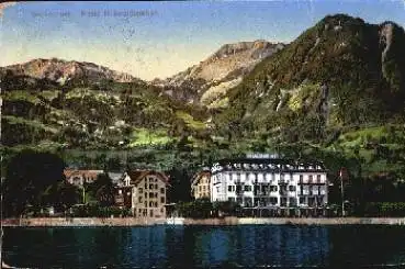 Beckenried Hotel Nidwaldnerhof o 8.7.1914