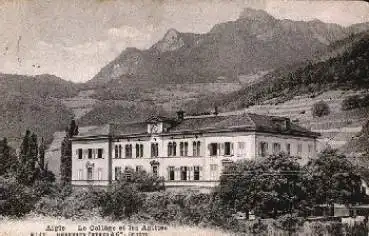 Aigle Le College et les Agittes o 26.1.1908