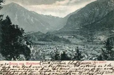 Meiringen von Brünig o 19.3.1901