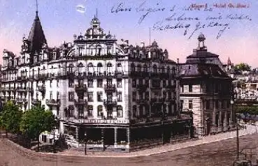 Luzern Hotel "Gotthard" * ca. 1910