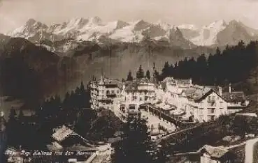 Rigi-Kaltbad mit den Berneralpen * ca. 1920