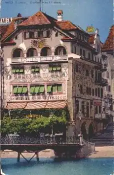 Luzern Hotel zu Pfistern * ca. 1910