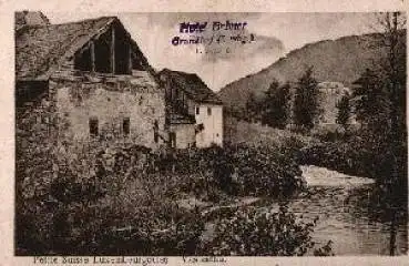 Berdorf Vogelsmühle Petite Suisse Luxembourgeoise o 29.9.1922
