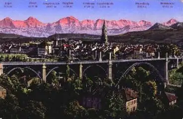 Bern mit Alpen *ca. 1910