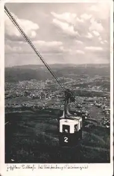 Reichenberg Jeschken Seilbahn Sudetengau Feldpost o 2.6.1941