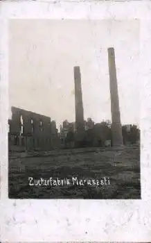 Marasesti Zuckerfabrik Rumaenien * ca. 1915