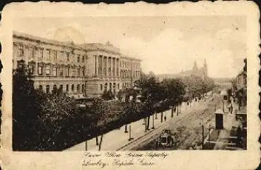 Lemberg Lwow Sapieha Gasse o 19.12.1917