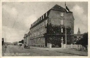 Aabenraa Grand Hotel Daenemark gebr. ca. 1930