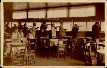 Sportschiessen Schießstand * ca. 1930