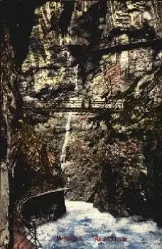 Meiringen Aareschlucht Wasserfall * ca. 1920