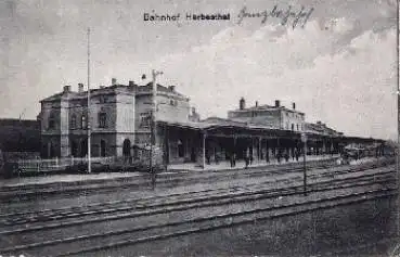 Herbesthal Belgien Bahnhof o 11.3.1917