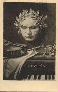 Ludwig van Beethoven Künstlerkarte W. Menzler o 18.4.1925