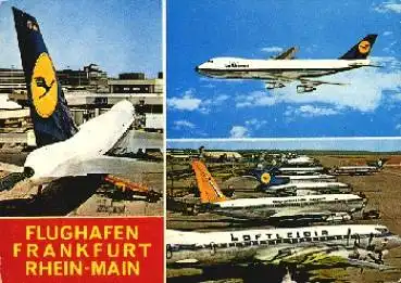 Frankfurt Rhein-Main Flughafen Flugzeug Loftleidir o 21.10.1976