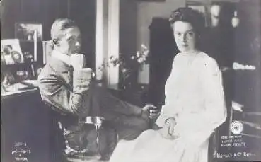 Preussen Kronprinz mit Konprinzessin Cecilie Nr. 350-3 * ca. 1900