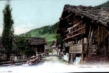 Leysin Rue Schweiz * ca. 1900