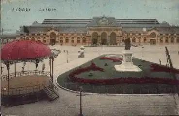 Mons La Gare Bahnhof * ca. 1910