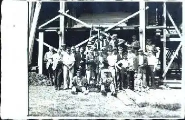 Sägewerk Arbeiter Gruppenfoto * ca. 1930