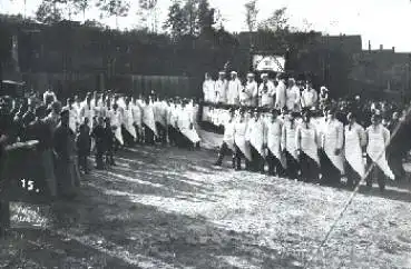Metzger Gruppenfoto der Fleischerinnung * ca. 1915
