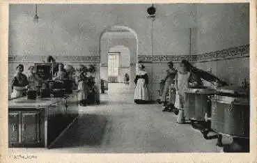 Hausarbeit Kochen Grossküche mit Frauen * ca. 1920
