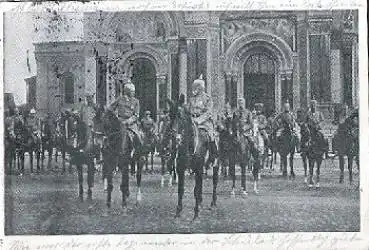 Warschau Einzug Prinz Leopold von Bayern 09.08.1915, o 25.8.1916
