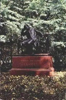 Alexander Puschkin Denkmal Lyceum Garten Leningrad  *1979
