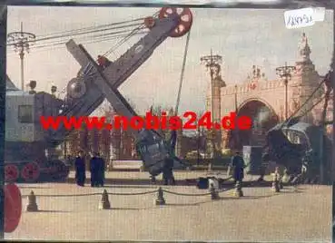 Industrie Ausstellung der UdSSR Bagger *ca. 1950