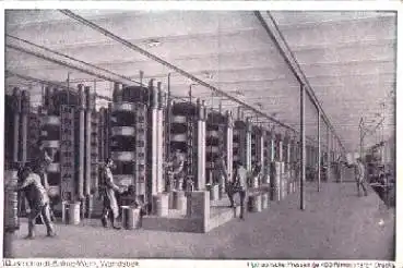 Wandsbeck Hamburg Reichardt Kakao Werk, Hydraulische Pressen * ca. 1910