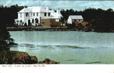 Moores House and Lake Bermuda gebr. ca. 1920