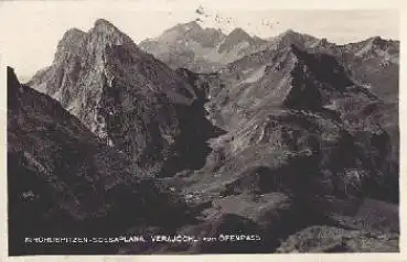 Kirchlispitzen-Scesaplana, Verajoch vom Öfenpass, o 12.8.1927