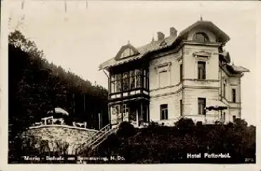 Maria-Schutz am Semmering, Hotel Petterhof, * 1942