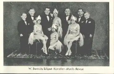 Zwerge, Kleine Menschen, W. Berndts Liliput-Künstler-Musik-Revue, * ca. 1920