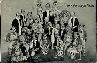 Schaefers Liliput Revue Zwerge Kleine Menschen *ca. 1925
