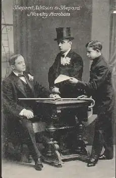 Akrobaten Shepard, Wilson u. Shepard Zirkus * ca.1910